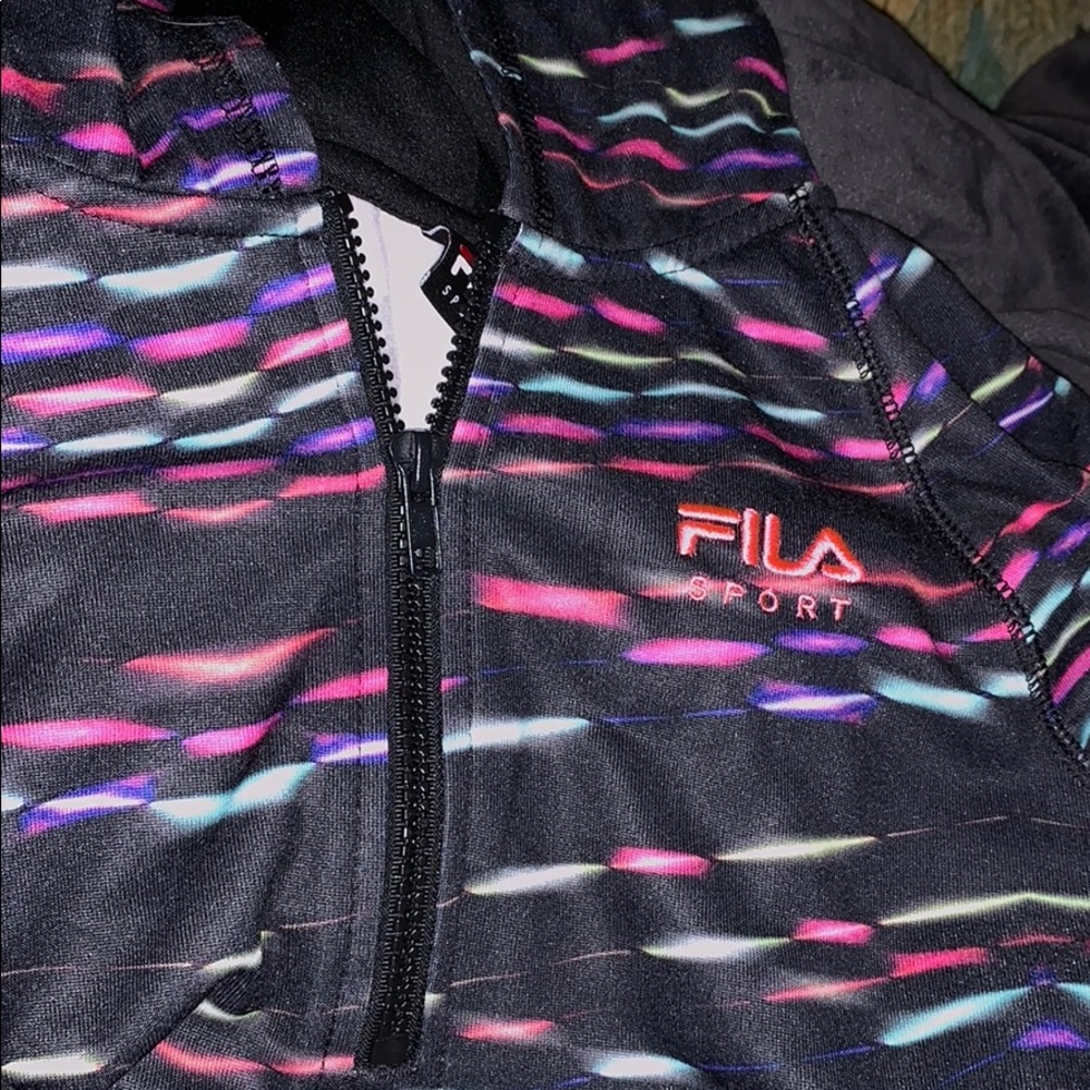 Fila Sport Fleece-Lined Girls Quarter-Zip